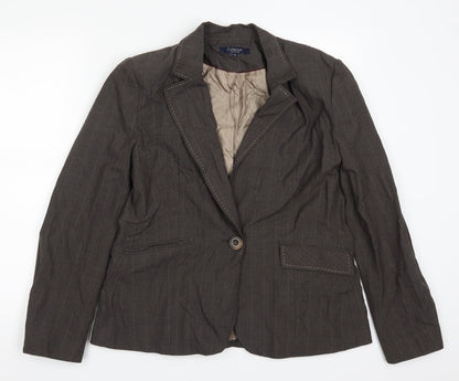 Debenhams Womens Brown   Jacket Suit Jacket Size 16