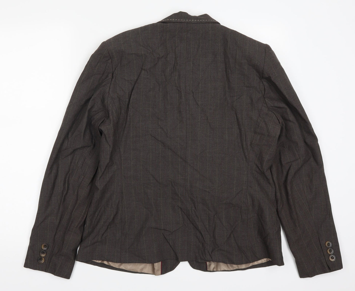 Debenhams Womens Brown   Jacket Suit Jacket Size 16