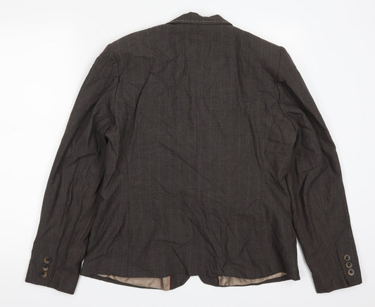 Debenhams Womens Brown   Jacket Suit Jacket Size 16
