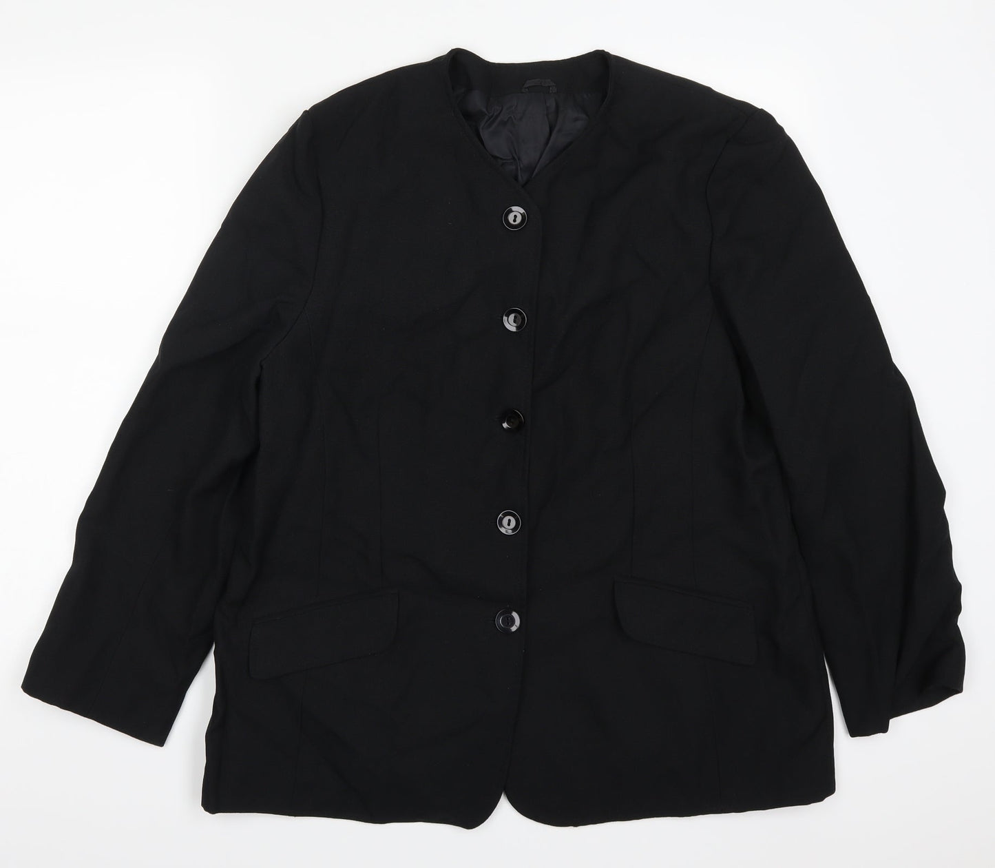Debenhams Womens Black   Jacket Suit Jacket Size 18