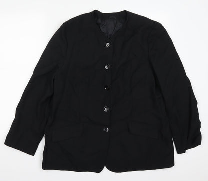 Debenhams Womens Black   Jacket Suit Jacket Size 18