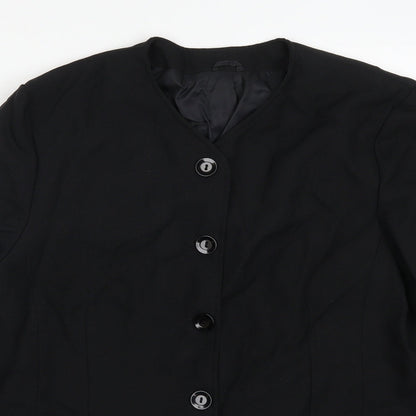 Debenhams Womens Black   Jacket Suit Jacket Size 18