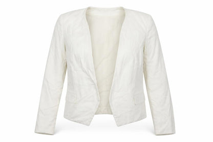Womens UK Size 12 H&M Regular White Blazer