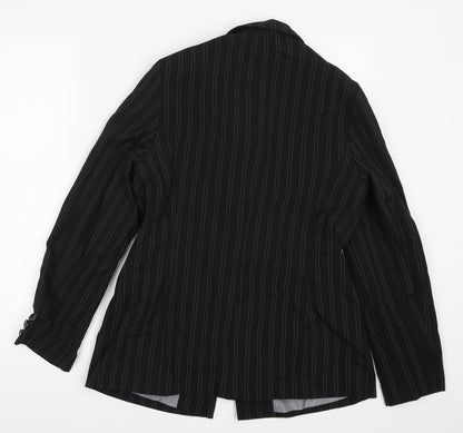 Preworn Womens Black   Jacket Suit Jacket Size 12