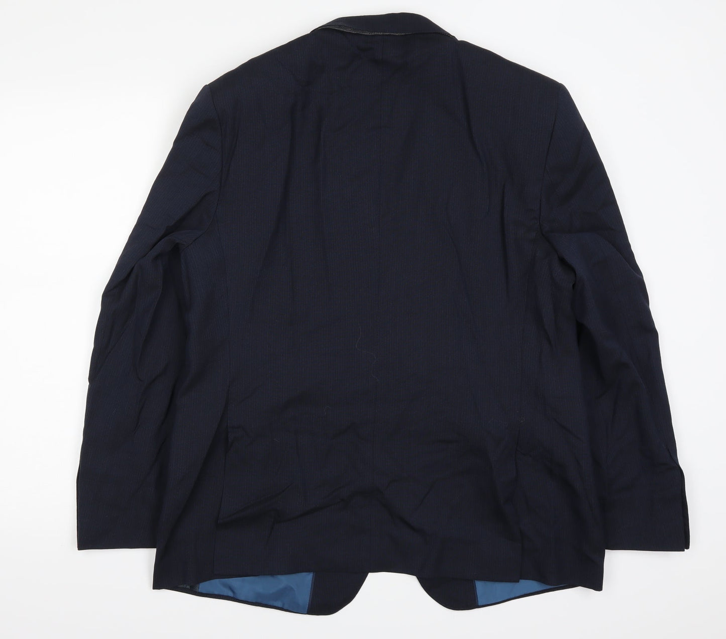 Mens UK Size 42 Marks and Spencer Regular Blue Suit Jacket