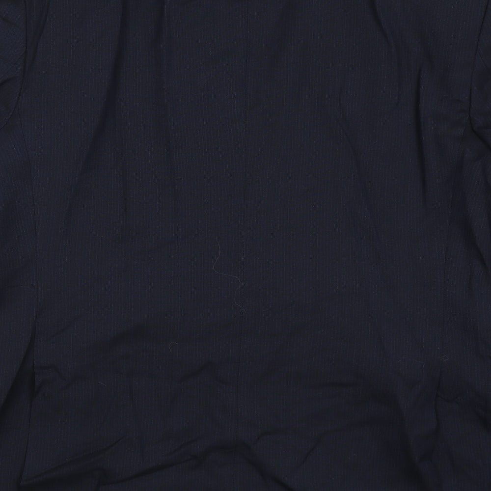 Mens UK Size 42 Marks and Spencer Regular Blue Suit Jacket