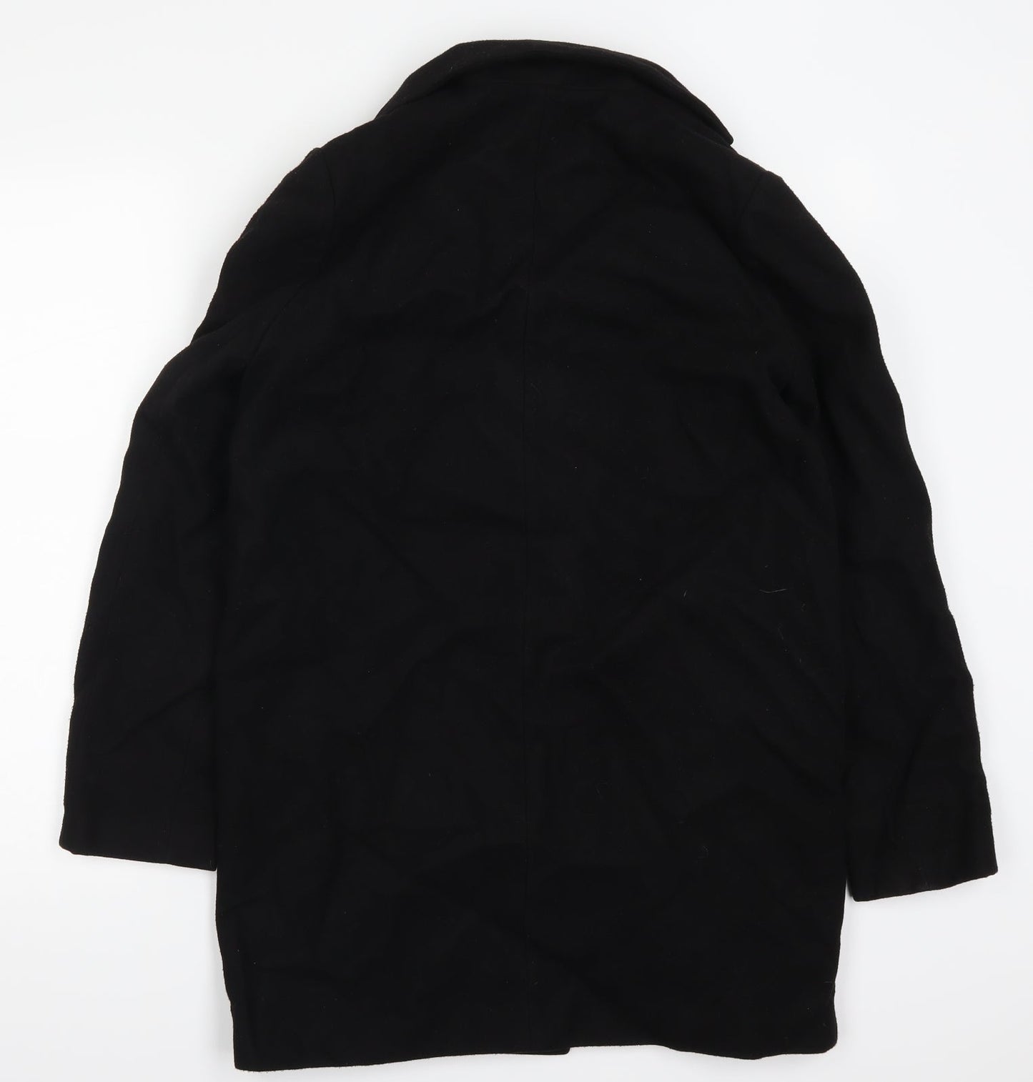 Womens UK Size 8 Atmosphere Black Overcoat