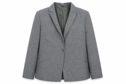 Dorothy Perkins Womens Grey   Jacket Suit Jacket Size 14