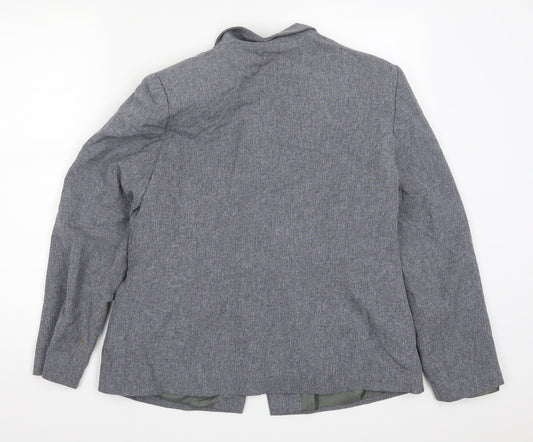 Dorothy Perkins Womens Grey   Jacket Suit Jacket Size 14