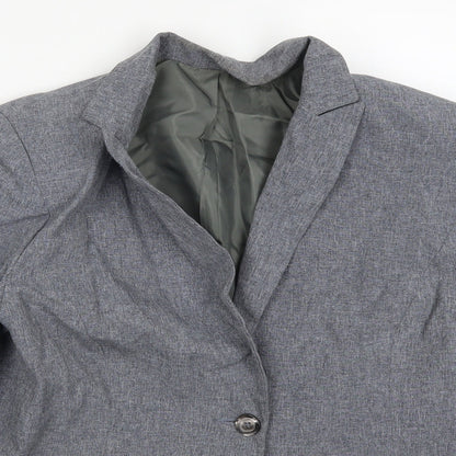 Dorothy Perkins Womens Grey   Jacket Suit Jacket Size 14