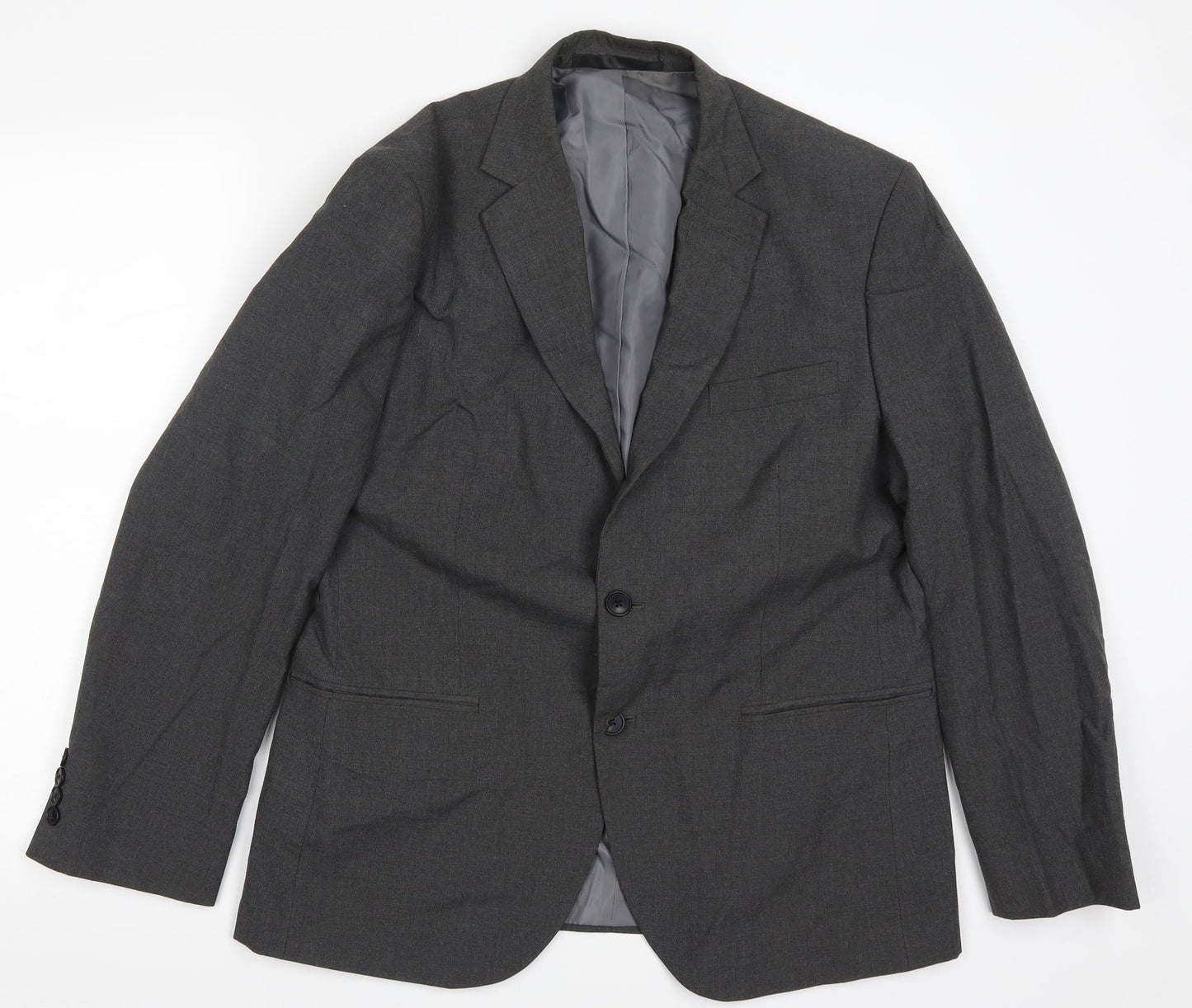 Mens UK Size 40 Marks and Spencer Regular Grey Suit Jacket