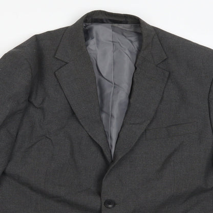 Mens UK Size 40 Marks and Spencer Regular Grey Suit Jacket