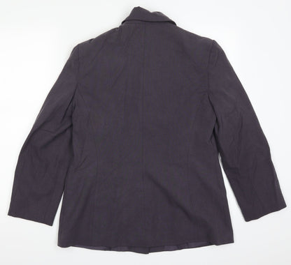 BHS Womens Purple   Jacket Suit Jacket Size 14
