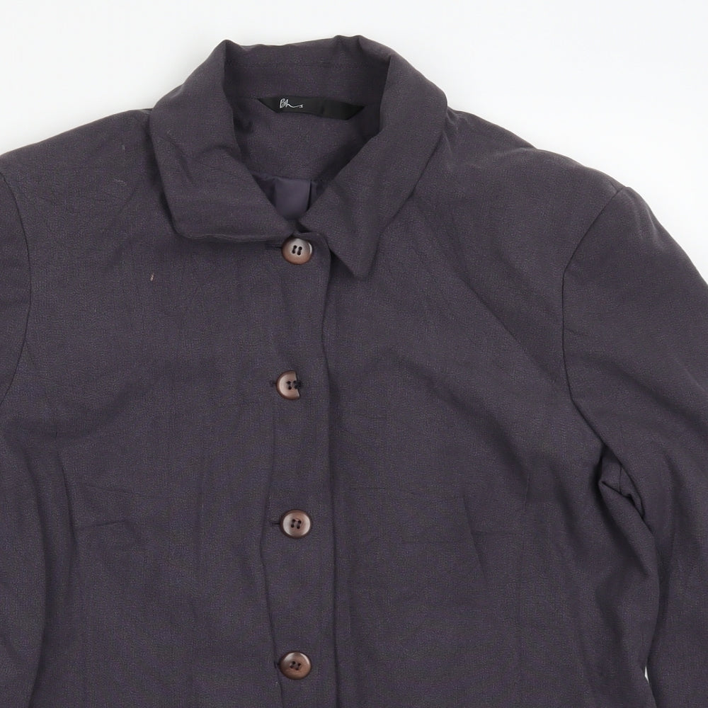 BHS Womens Purple   Jacket Suit Jacket Size 14