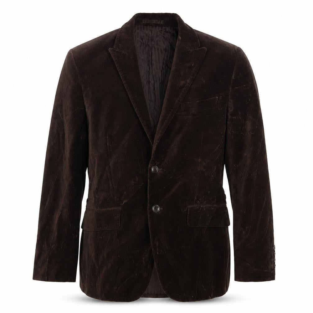 Mens UK Size 36 H&M Regular Brown Suit Jacket