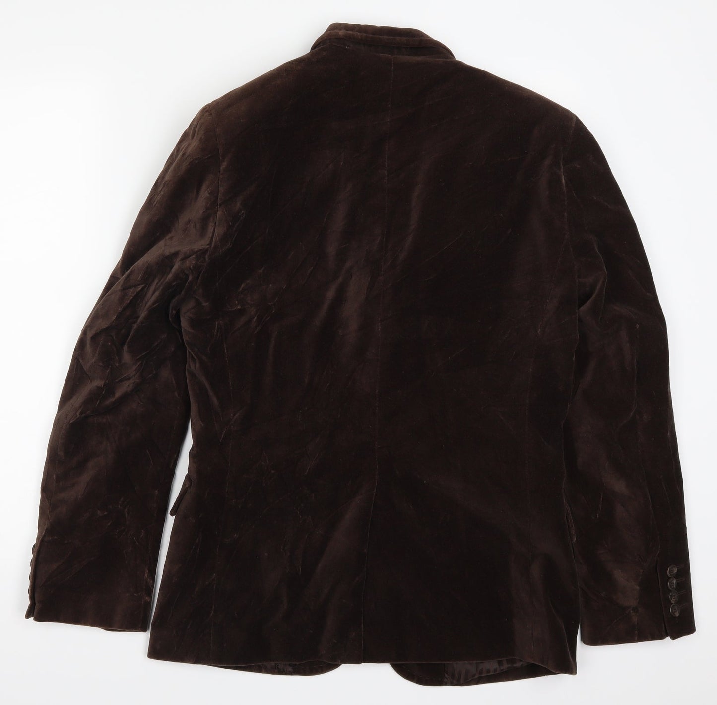 Mens UK Size 36 H&M Regular Brown Suit Jacket