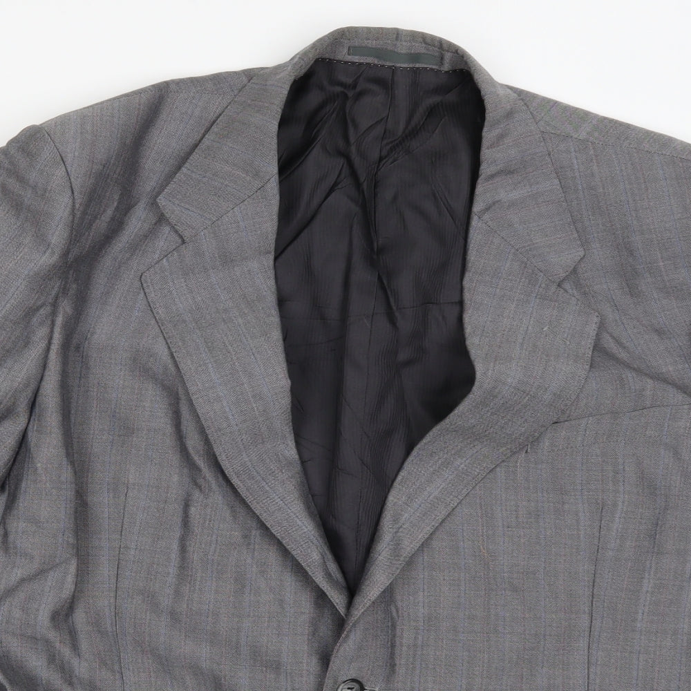 Mens UK Size 46 St Michael Regular Grey Suit Jacket