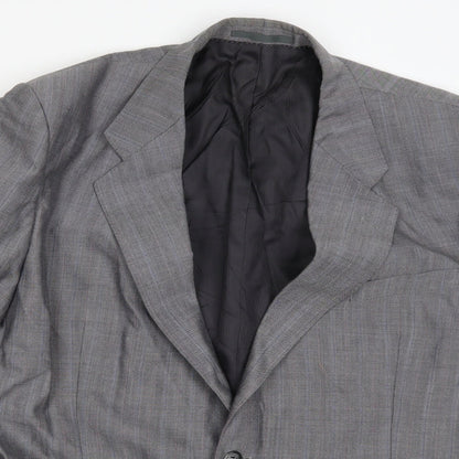 Mens UK Size 46 St Michael Regular Grey Suit Jacket