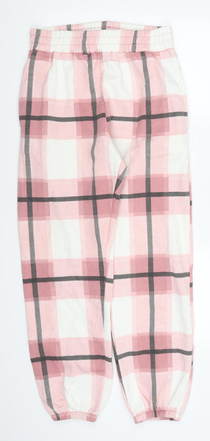 Womens UK Size L Misspap Regular Fit Sweatpants Pink Trousers