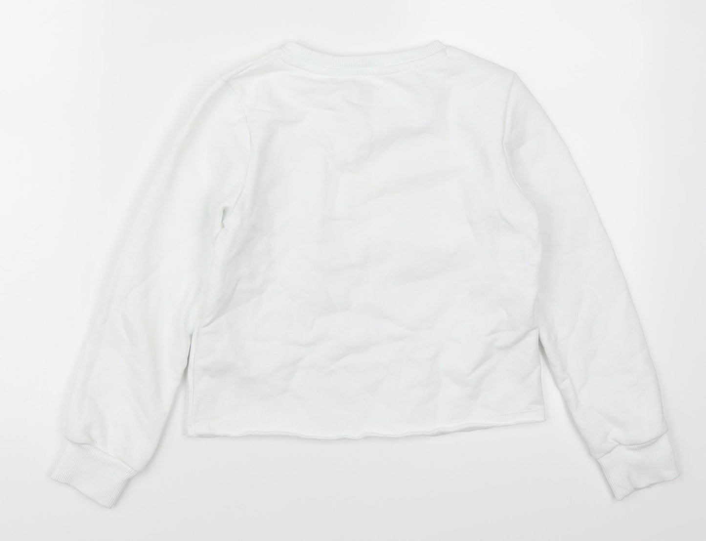 F&F Girls White   Pullover Sweatshirt Size 7-8 Years  - 12