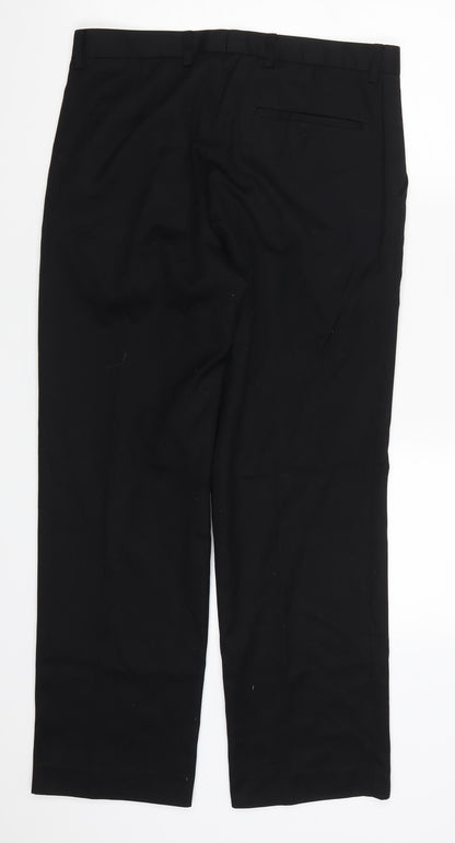 Burton Mens Black   Trousers  Size 32 L27 in