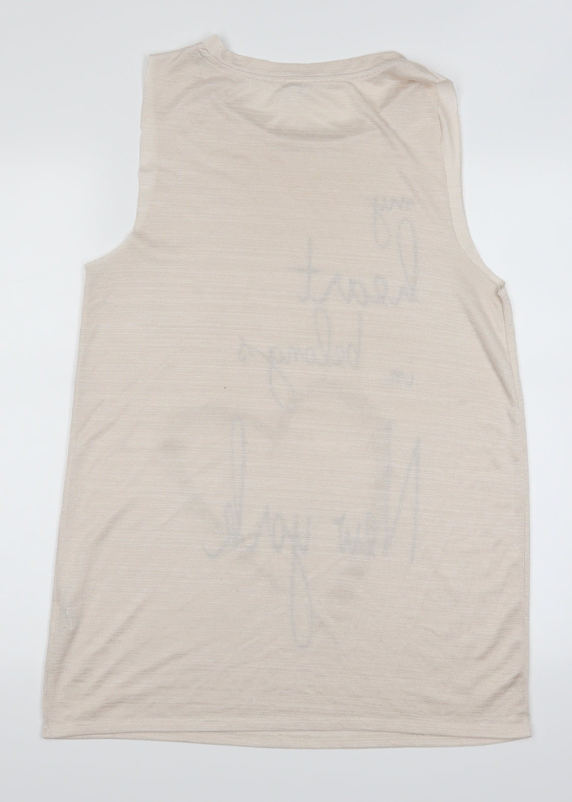 Womens UK Size 14 River Island Pink Basic Tank