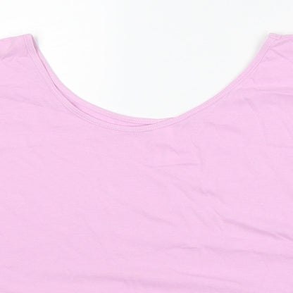 B&C Womens Pink   Basic T-Shirt Size 16