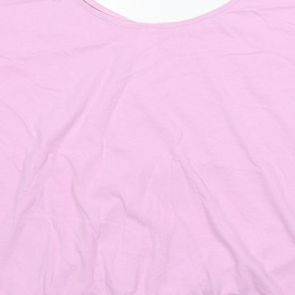 B&C Womens Pink   Basic T-Shirt Size 16