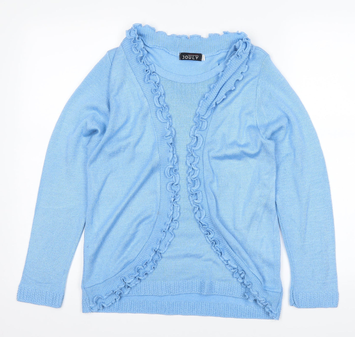 Jouley Womens Blue   Pullover Jumper Size S  - Cardigan and Top All in One