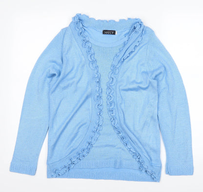 Jouley Womens Blue   Pullover Jumper Size S  - Cardigan and Top All in One