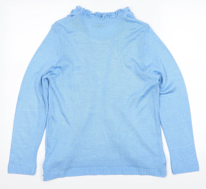 Jouley Womens Blue   Pullover Jumper Size S  - Cardigan and Top All in One