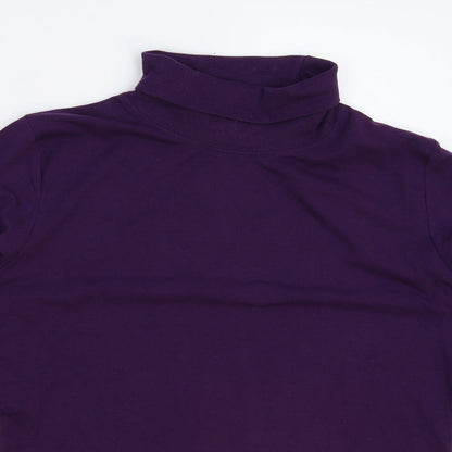 Crane Womens Purple   Pullover Sweatshirt Size M