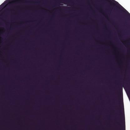 Crane Womens Purple   Pullover Sweatshirt Size M