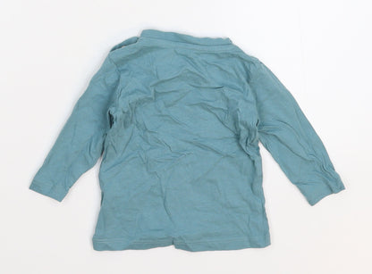 Marks and Spencer Baby Blue   Basic T-Shirt Size 3-6 Months