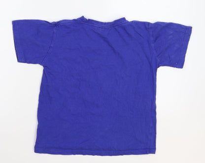 Preworn Boys Blue   Basic T-Shirt Size S