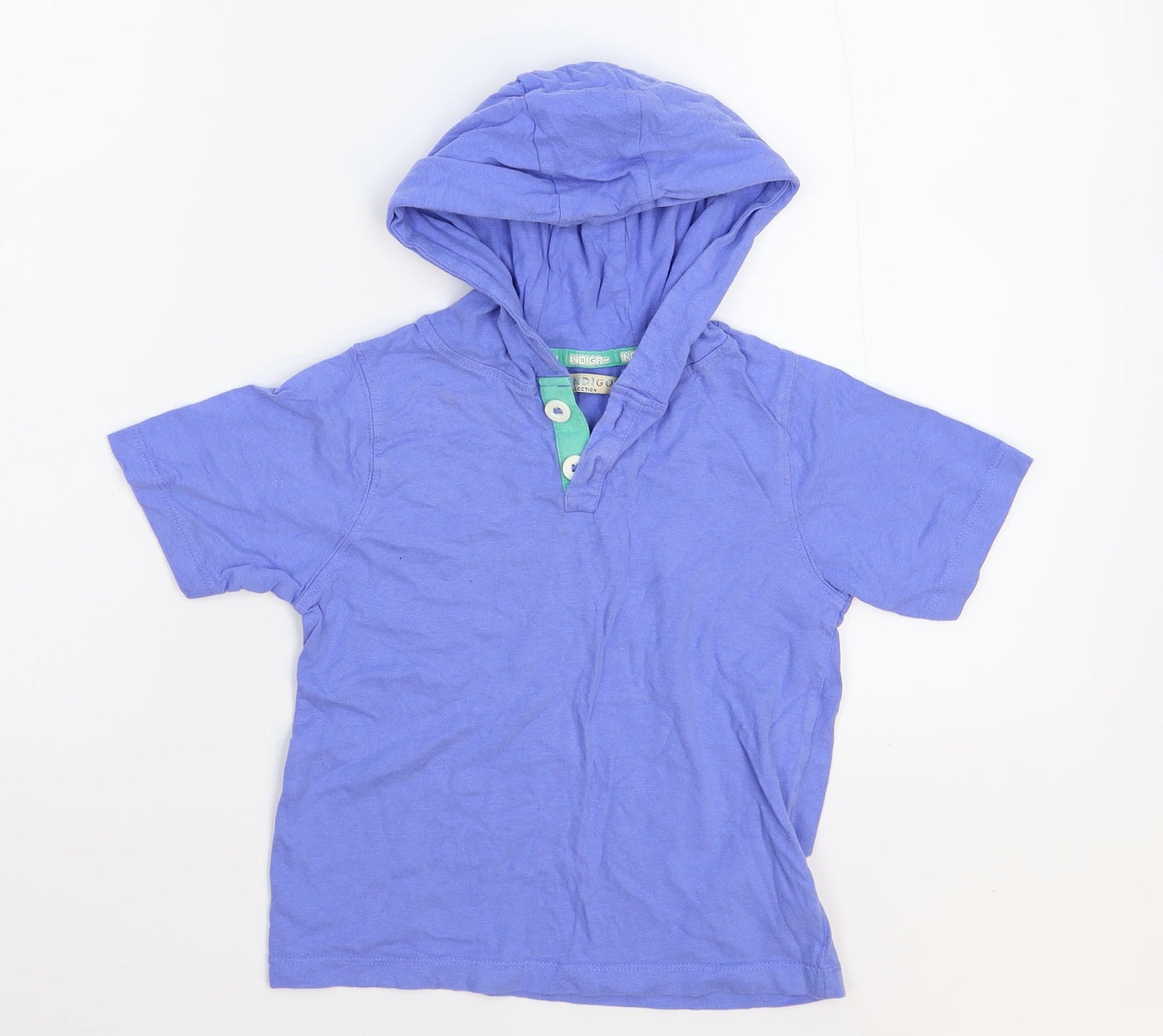 Marks and Spencer Boys Blue   Pullover Hoodie Size 4-5 Years
