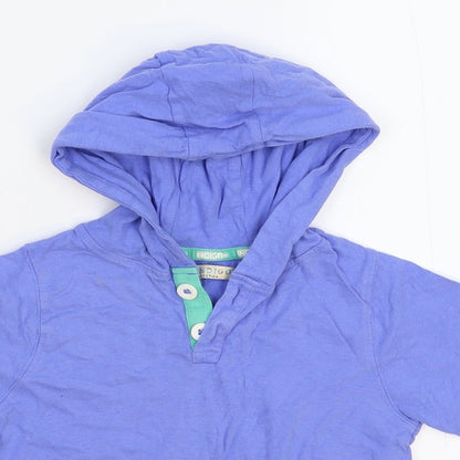 Marks and Spencer Boys Blue   Pullover Hoodie Size 4-5 Years