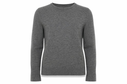Mango Womens Grey  Knit Pullover Jumper Size S