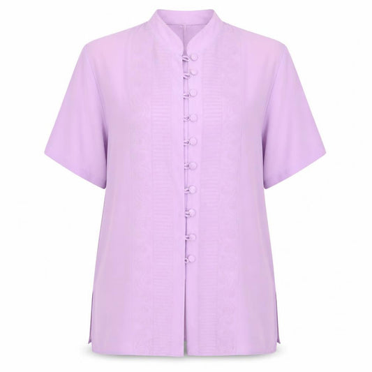 Bonmarché Womens Pink Basic Button-Up Size 14