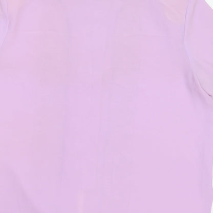 Bonmarché Womens Pink   Basic Button-Up Size 14