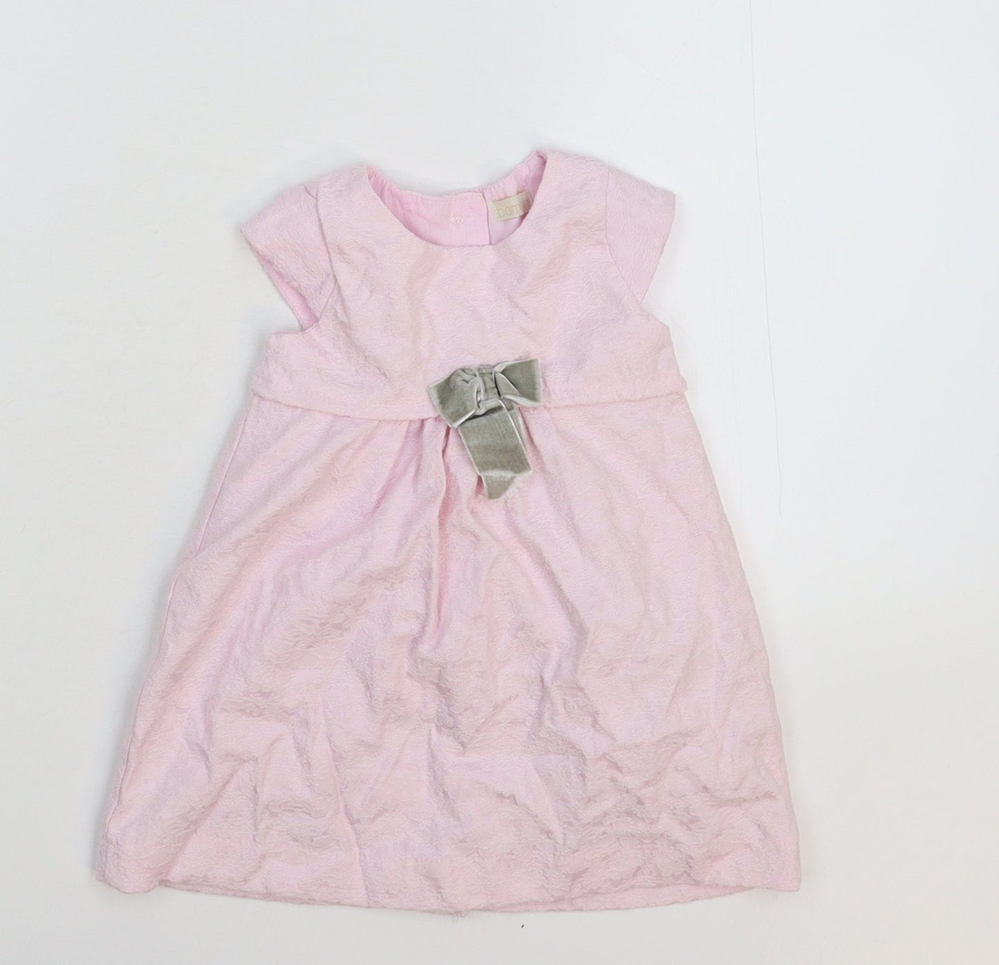 Bambini Girls Pink   Fit & Flare  Size 6-9 Months