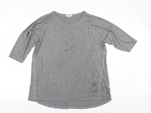 Papaya Womens Grey   Basic T-Shirt Size L