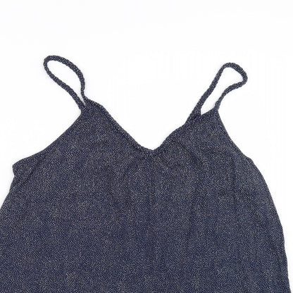 TU Womens Beige Polka Dot  Basic T-Shirt Size 12