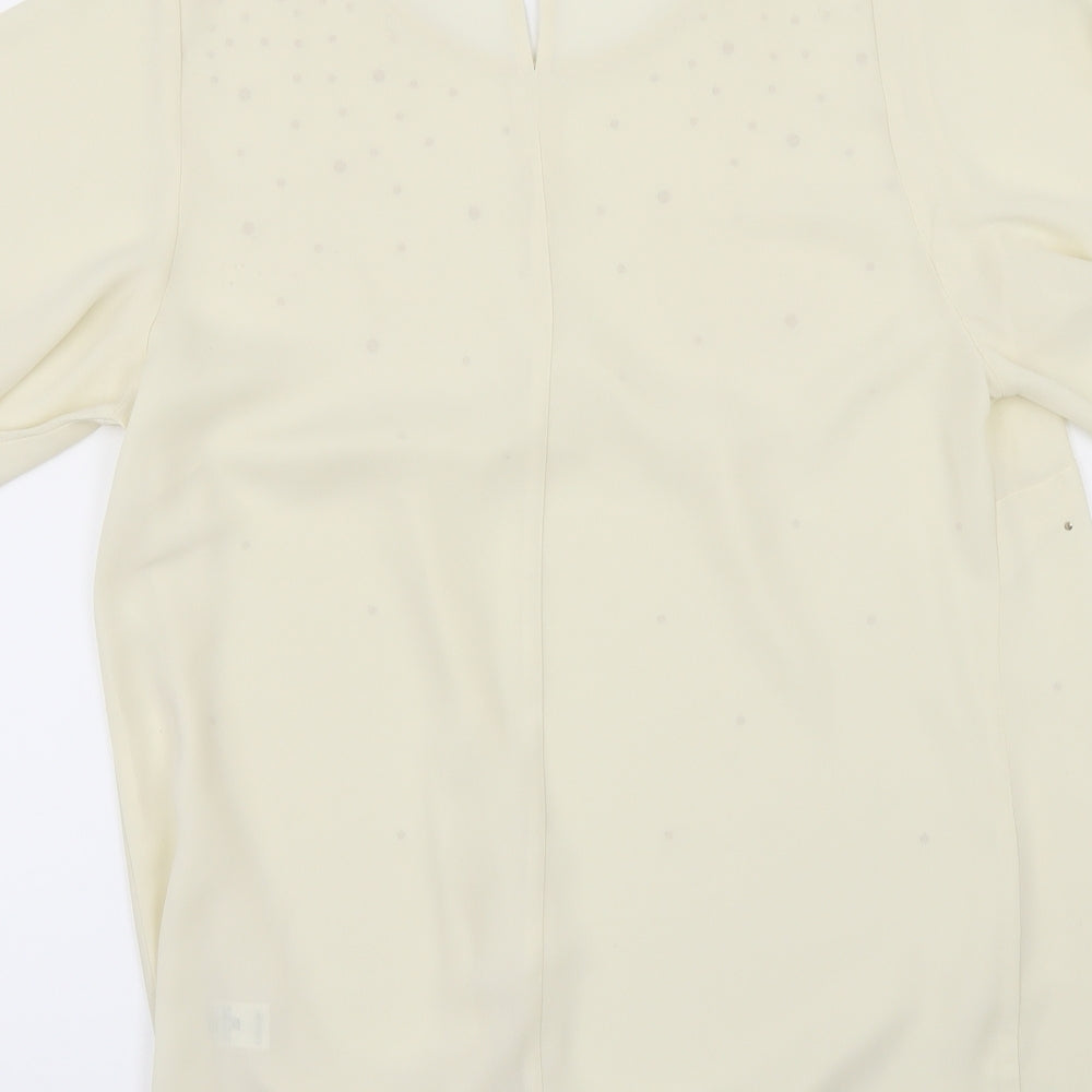 George Womens Ivory   Tunic Blouse Size 10