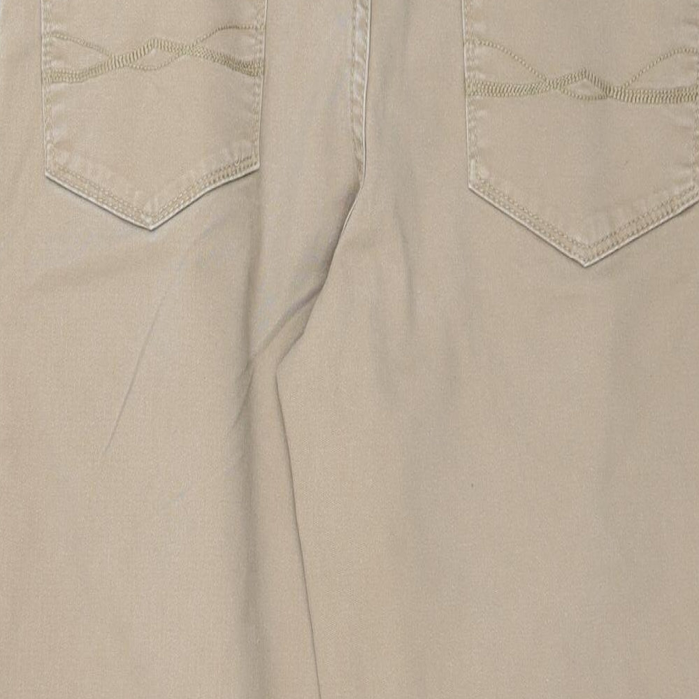 Faded Glory Womens Brown  Denim Cropped Jeans Size 12 L23 in