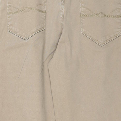 Faded Glory Womens Brown  Denim Cropped Jeans Size 12 L23 in