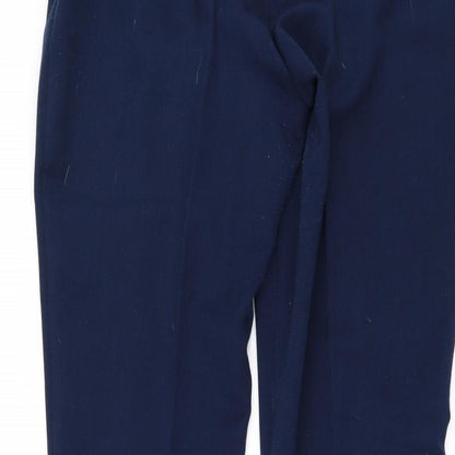 Womens UK Size 36 in Preworn Regular Fit  Blue Trousers
