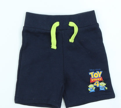 Disney Boys Blue   Jogger Trousers Size 6-9 Months  - Toy Story Aliens
