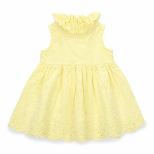 George Girls Yellow   Fit & Flare  Size 3-6 Months