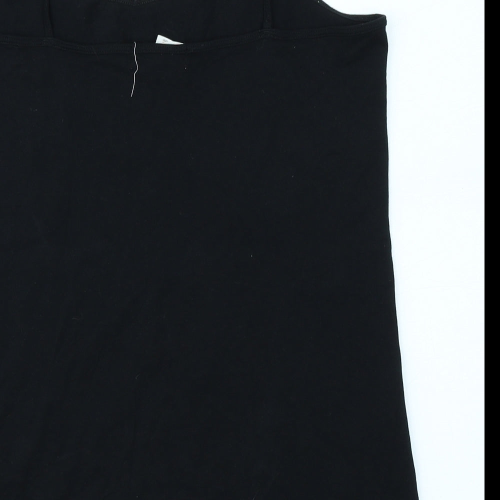 FOREVER 21 Womens Black   Camisole T-Shirt Size XL